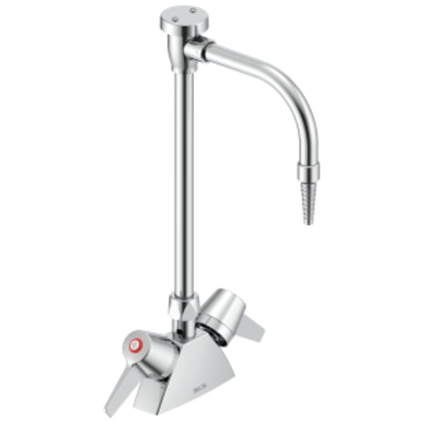 Commercial W67 Series Mixing Faucet: Two Handle 2 3/4" Deck Mount Laboratory Mixing Faucet