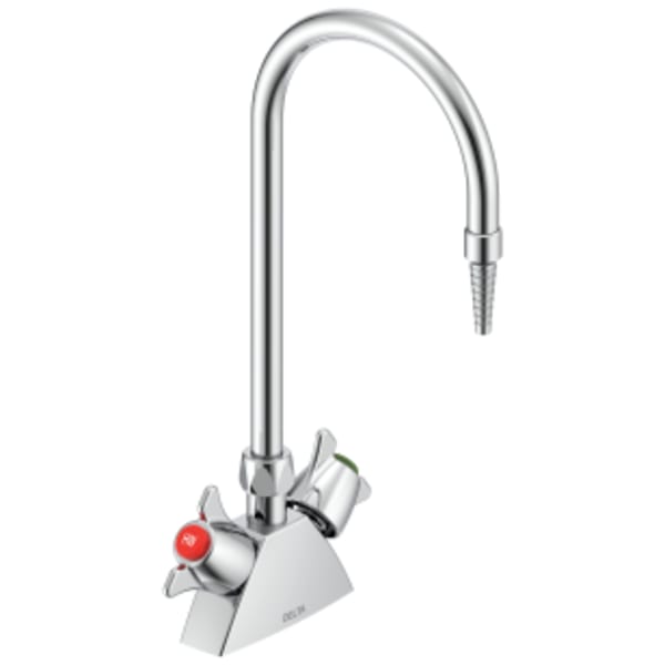 Commercial W67 Series Mixing Faucet: Two Handle 2 3/4" Deck Mount Laboratory Mixing Faucet