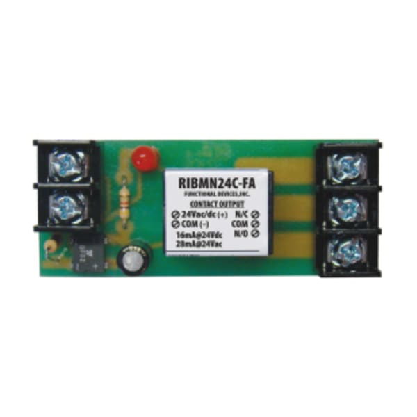 Polarized Relay, 15 Amp SPDT, 24 Vac/dc Coil, 2.75" Track Mount