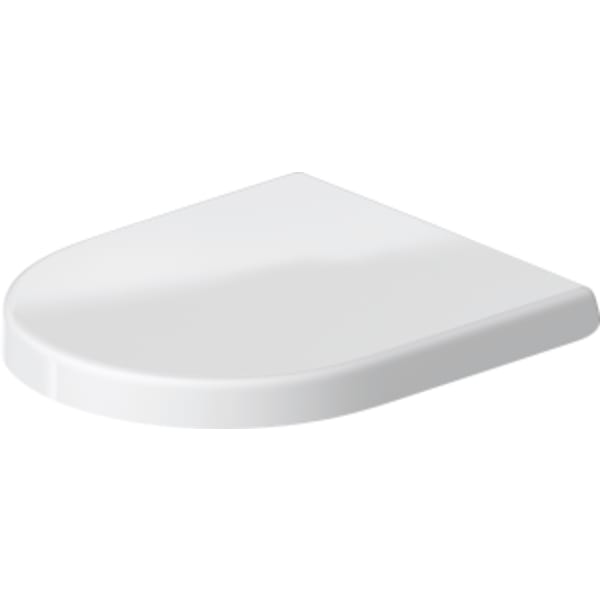 Duravit Round Slow Close Toilet Seat in White