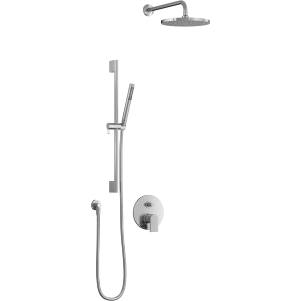 Duravit Tulum by Starck Single Handle Single Function Shower Faucet Kit in Chrome, Pressure BalanceValve Included