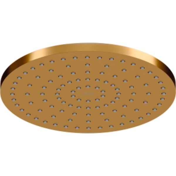 Duravit DuraShower 4 5/8" Three Function Showerhead in Brushed Gold