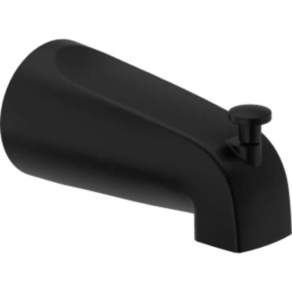 Duravit DuraShower 5 3/8" Tub Spout in Matte Black