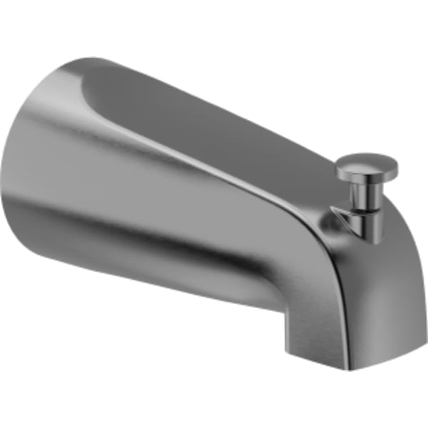 Duravit DuraShower 5 3/8" Tub Spout in Brushed Nickel