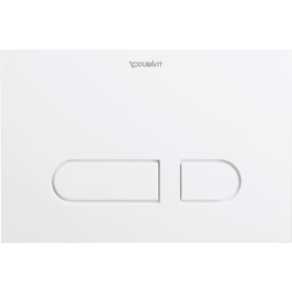 Duravit DuraSystem Plastic Actuator Plate in White