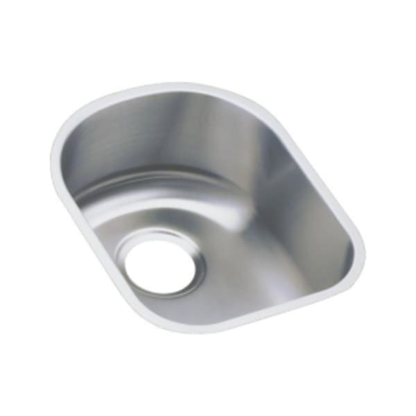 Elkay Lustertone Classic Stainless Steel 14" x 17-1/2" x 7-1/2" Single Bowl Undermount Sink