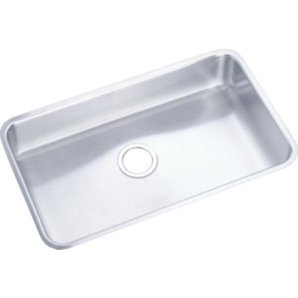Elkay Lustertone Classic Stainless Steel, 30-1/2" x 18-1/2" x 4-3/8" Single Bowl Undermount ADA Sink