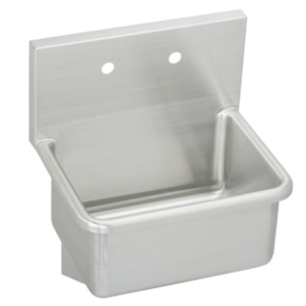 Elkay Stainless Steel 25" x 19-1/2" x 12 Wall Hung Service Sink