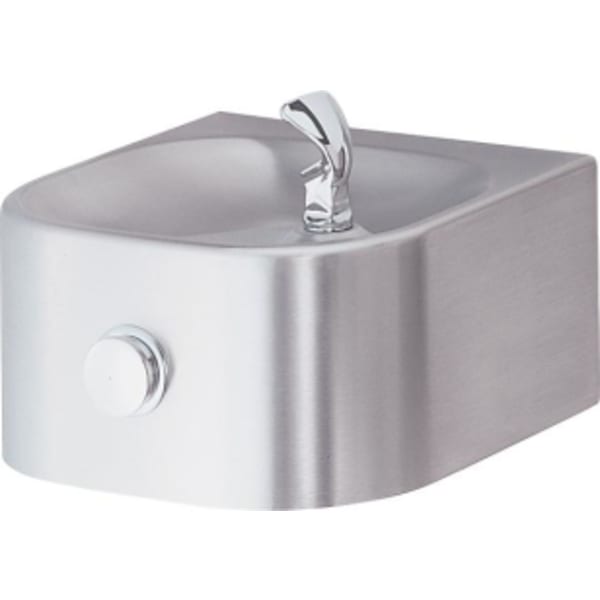 Halsey Taylor Contour Single Fountain Non-Filtered Non-Refrigerated Stainless