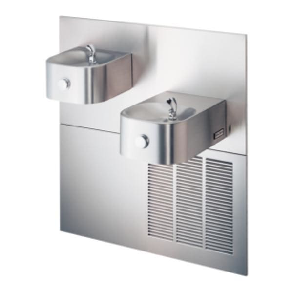Halsey Taylor Contour Bi-Level Fountain Non-Filtered Refrigerated Stainless