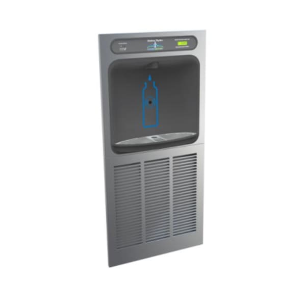 Halsey Taylor HydroBoost In-Wall Bottle Filling Station with Mounting Frame Filtered Refrigerated Stainless