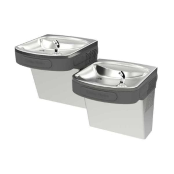 Halsey Taylor Versatile Wall Mount Bi-Level ADA Cooler Filtered Refrigerated Stainless
