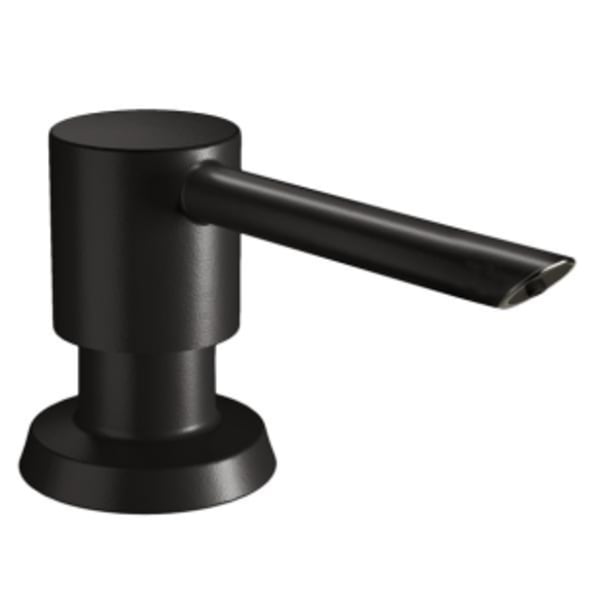 Elkay 1-15/16" x 2-5/8" x 2-5/8" Soap / Lotion Dispenser Matte Black