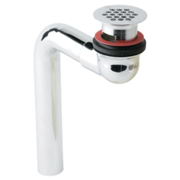 Elkay 1-1/2" or 1-5/8" Drain Outlet Fitting Chrome Plated Brass Perforated Grid and Elbow