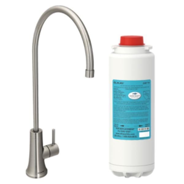 Elkay Avado Single Lever Filtered Beverage Faucet Lustrous Steel