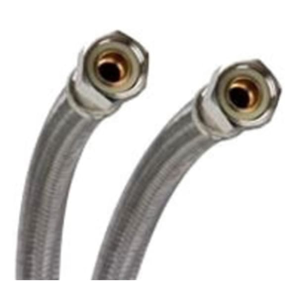 3/8" x 3/8" x 48" COMP x COMP - Dishwaster Supply - No-Burst SS