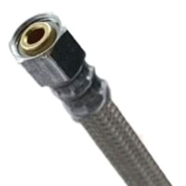 1/2" x 1/2" x 12" FIP x FIP - Faucet Supply - Braided Stainless Steel