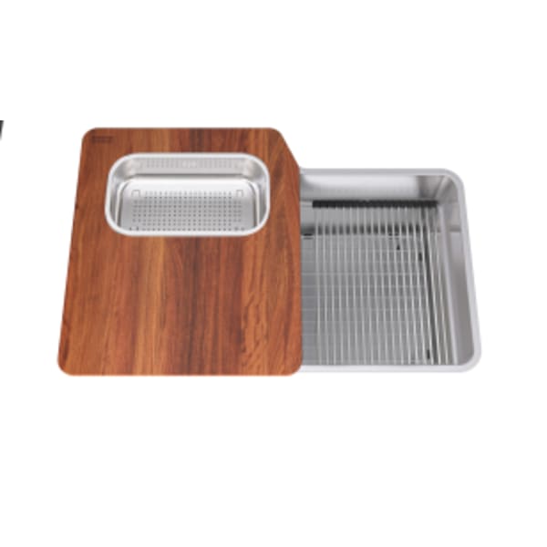 Franke Orca 2.0 Workcenter 31-in. x 20-in. 18 Gauge Stainless Steel Undermount Single Bowl Kitchen Sink