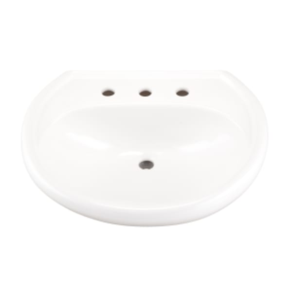 Maxwell Ped Top 25.2"X20.5" 8"CC White