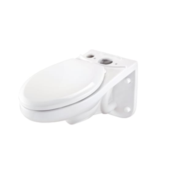 Maxwell 1.28gpf Wall Hung Back Outlet Elongated Bowl White