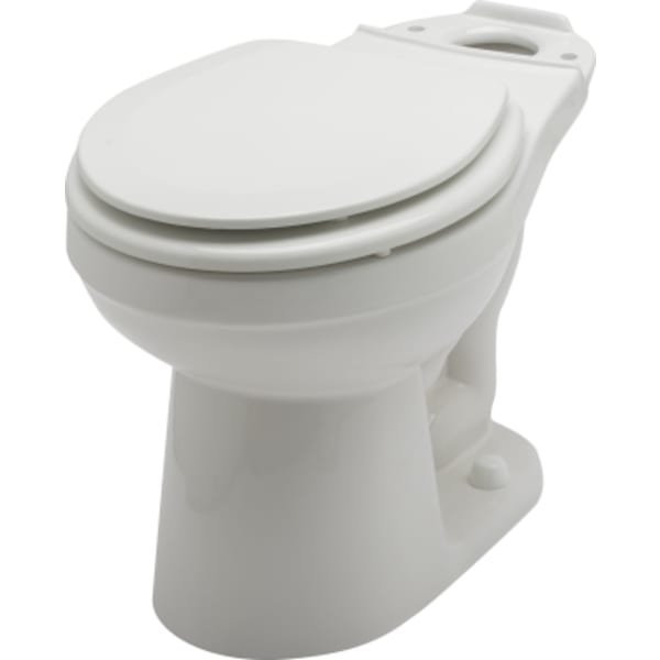 Maxwell 1.28/1.6gpf Round Front Bowl White