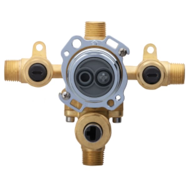 Treysta Tub & Shower Valve w/ Diverter- Horizontal Inputs WITH Stops- IPS/Sweat