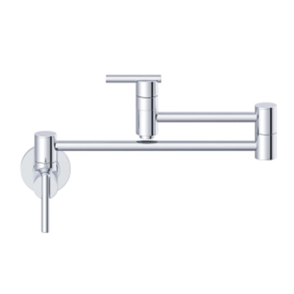 Parma Wall Mount Pot Filler 2.2gpm Chrome