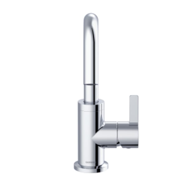 Amalfi 1H Lavatory Faucet Single Hole Mount w/ 50/50 Touch Down Drain & Optional Deck Plate Included 1.2gpm Chrome