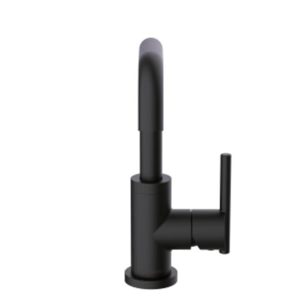 Parma 1H Lavatory Faucet w/ Metal Touch Down Drain 1.2gpm Satin Black