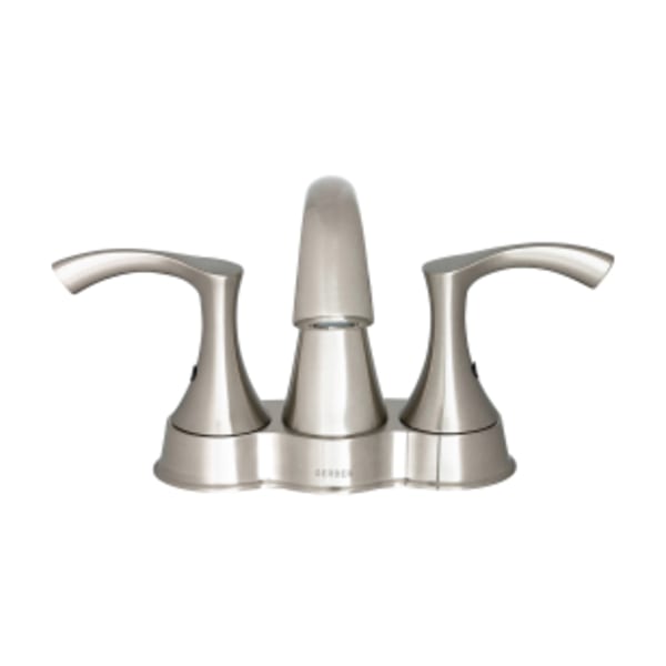 Gerber - Antioch® (4" Center Faucet) Brushed Nickel - 2-Handle, Deck Mount, Centerset