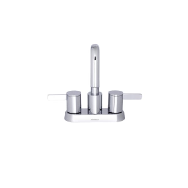 Amalfi 2H Centerset Lavatory Faucet w/ 50/50 Touch Down Drain 1.2gpm Chrome
