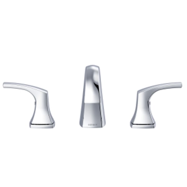 Vaughn 2H Widespread Faucet w/ Metal Pop-Up Drain 1.2gpm Chrome
