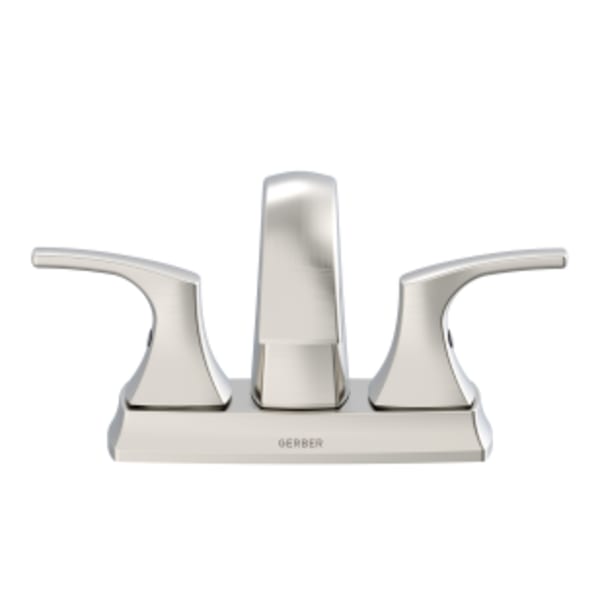 Vaughn 2H Centerset Lavatory Faucet w/ Metal Pop-Up Drain 1.2gpm Brushed Nickel