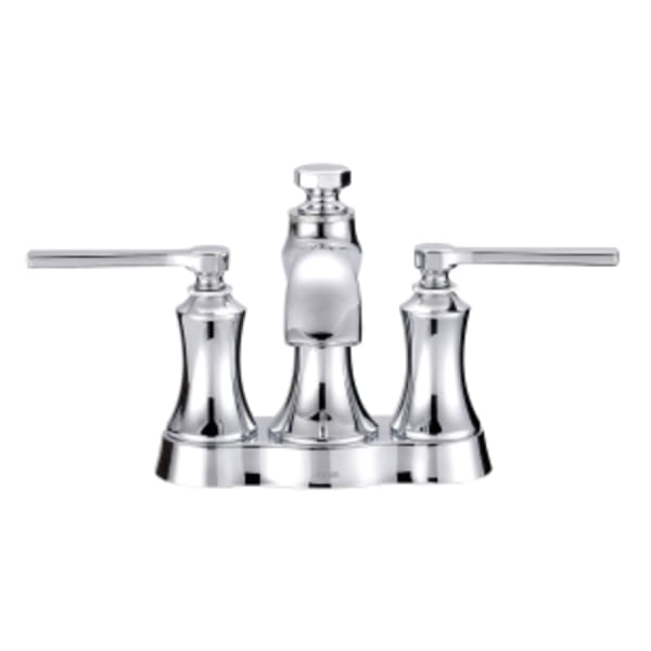 Draper 2H Centerset Lavatory Faucet w/ Metal Pop-Up Drain 1.2gpm Chrome