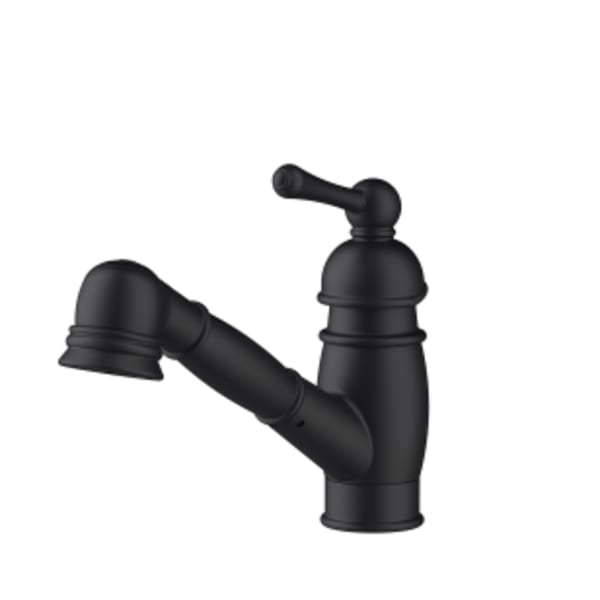 Opulence 1H Pull-Out Kitchen Faucet 1.75gpm Satin Black