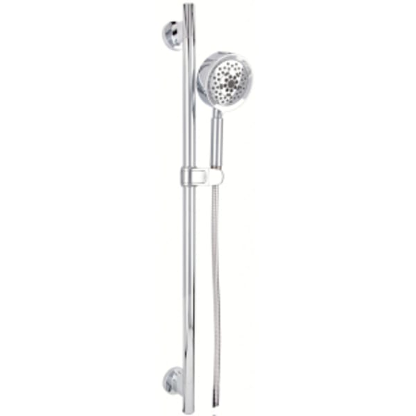 Versa 30" Slide Bar Assembly w/ Parma 5 Function Handshower 2.0gpm Chrome