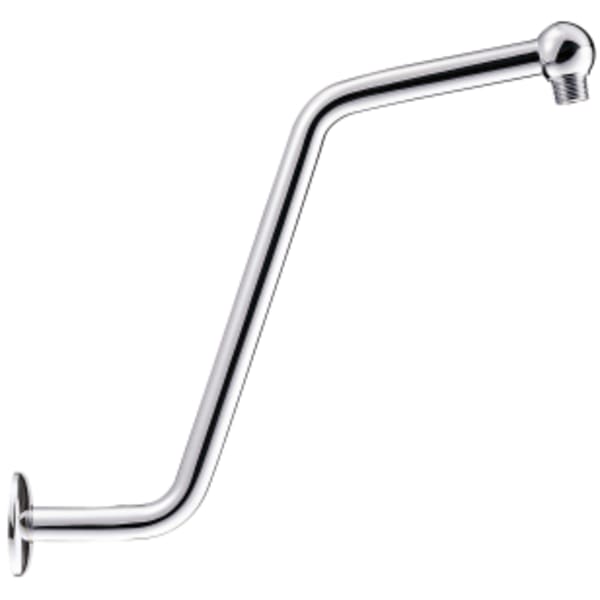 13" S Shaped Showerarm w/ Escutcheon Chrome