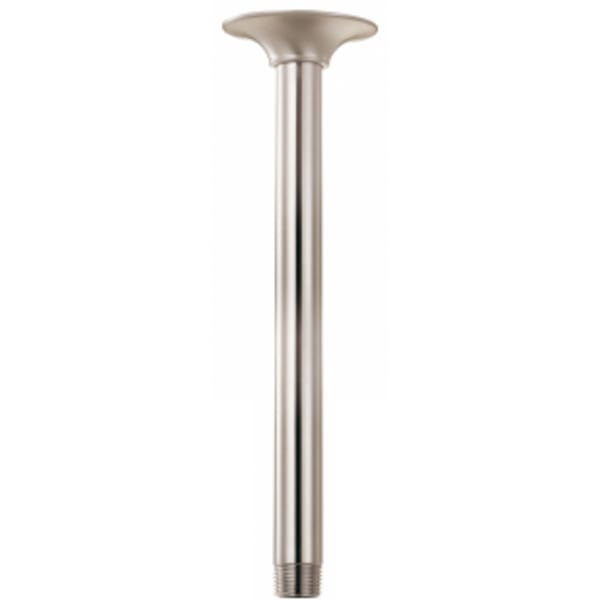10" Ceiling Mount Showerarm w/ Escutcheon Brushed Nickel