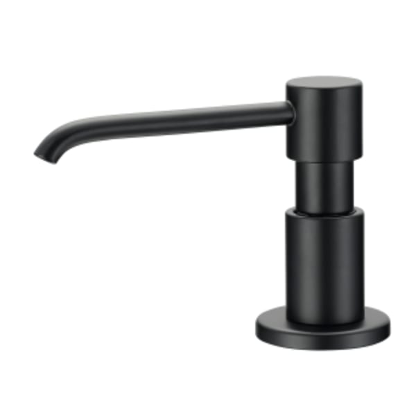 Parma Deck Mount Soap & Lotion Dispenser- Satin Black