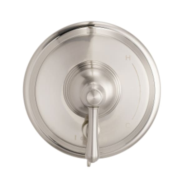 Opulence 1H Pressure Balance Trim Kit & Treysta Cartridge for Valve Only w/ Diverter on Valve Brushed Nickel