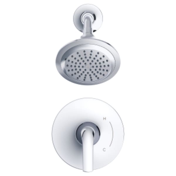 Lemora 1H Shower Only Trim Kit & Treysta Cartridge 1.75gpm Chrome