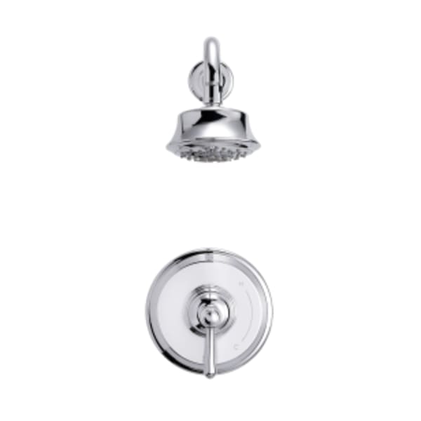 Opulence 1H Shower Only Trim Kit & Treysta Cartridge w/ 5 Function Showerhead 1.75gpm Chrome