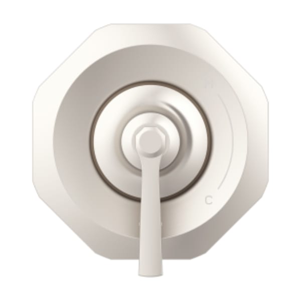 Draper 1H Valve Only Trim Kit & Treysta Cartridge Brushed Nickel