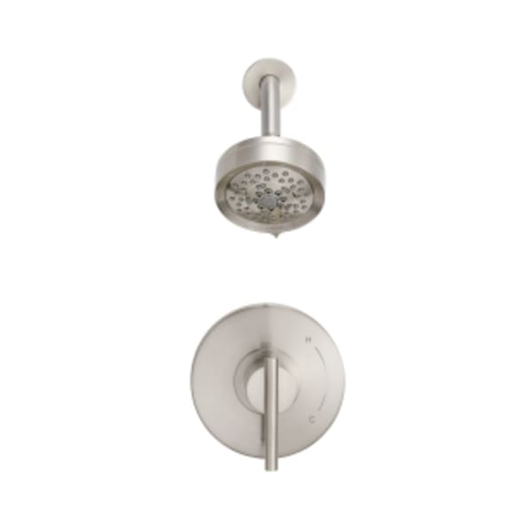 Parma 1H Shower Only Trim Kit & Treysta Cartridge w/ 5 Function Showerhead 2.0gpm Brushed Nickel