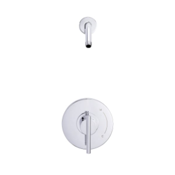 Parma 1H Shower Only Trim Kit & Treysta Cartridge Less Showerhead Chrome