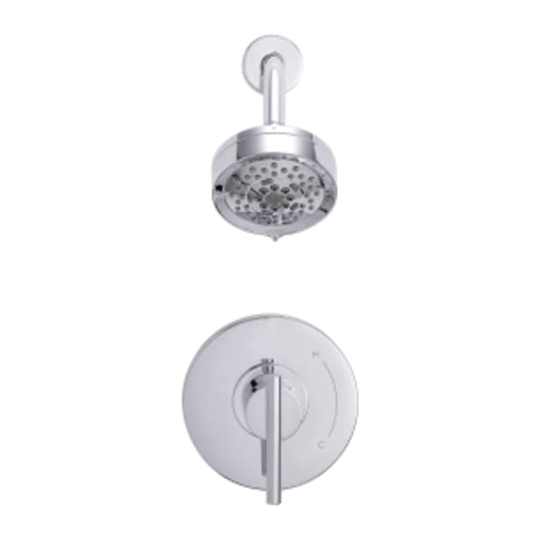 Parma 1H Shower Only Trim Kit & Treysta Cartridge w/ 5 Function Showerhead 2.0gpm Chrome