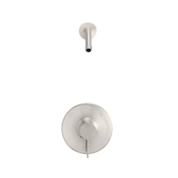 Amalfi 1H Shower Only Trim Kit & Treysta Cartridge Less Showerhead Brushed Nickel