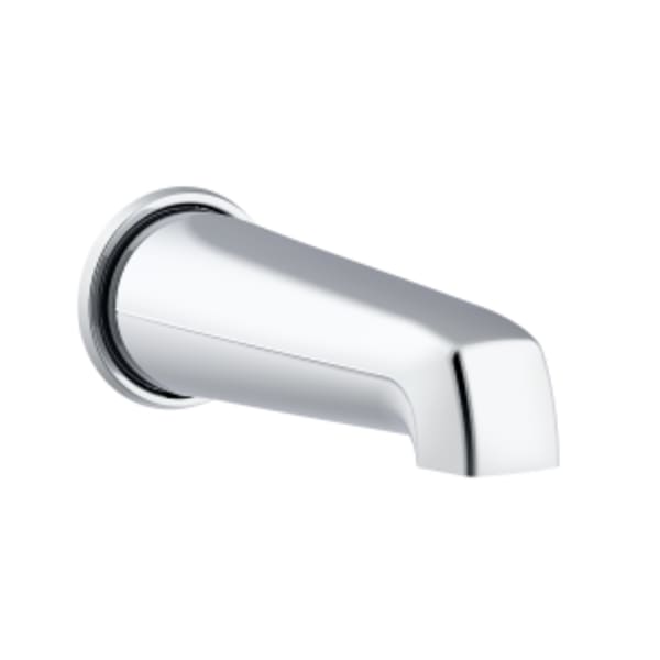 8" Wall Mount Tub Spout without Diverter Chrome