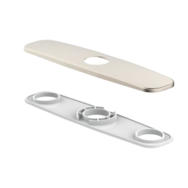 Cover Plate Assembly for 8" Kitchen Faucet Brushed Nickel
