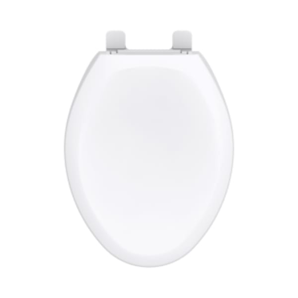 Elongated Slow Close Toilet Seat White
